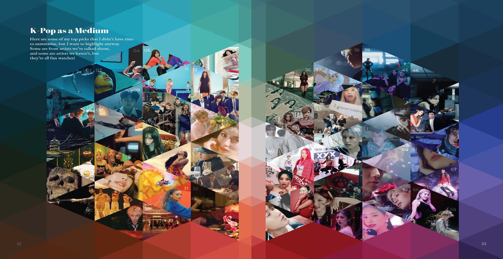 K-Pop Compendium interior spread